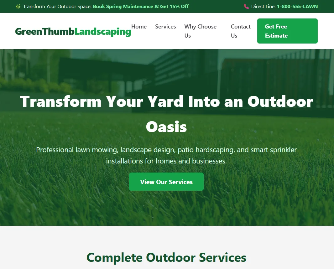 Green Thumb Landscaping