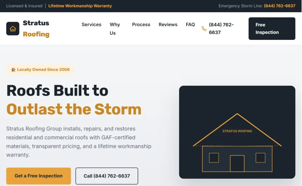 Stratus Roofing demo