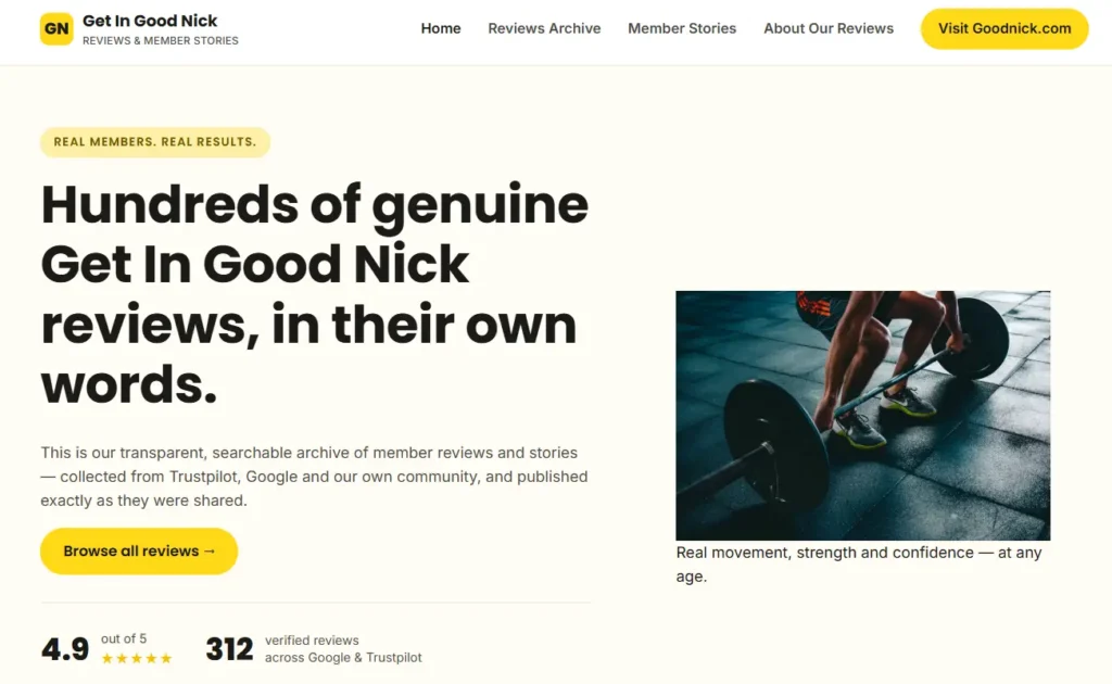 Get In Good Nick